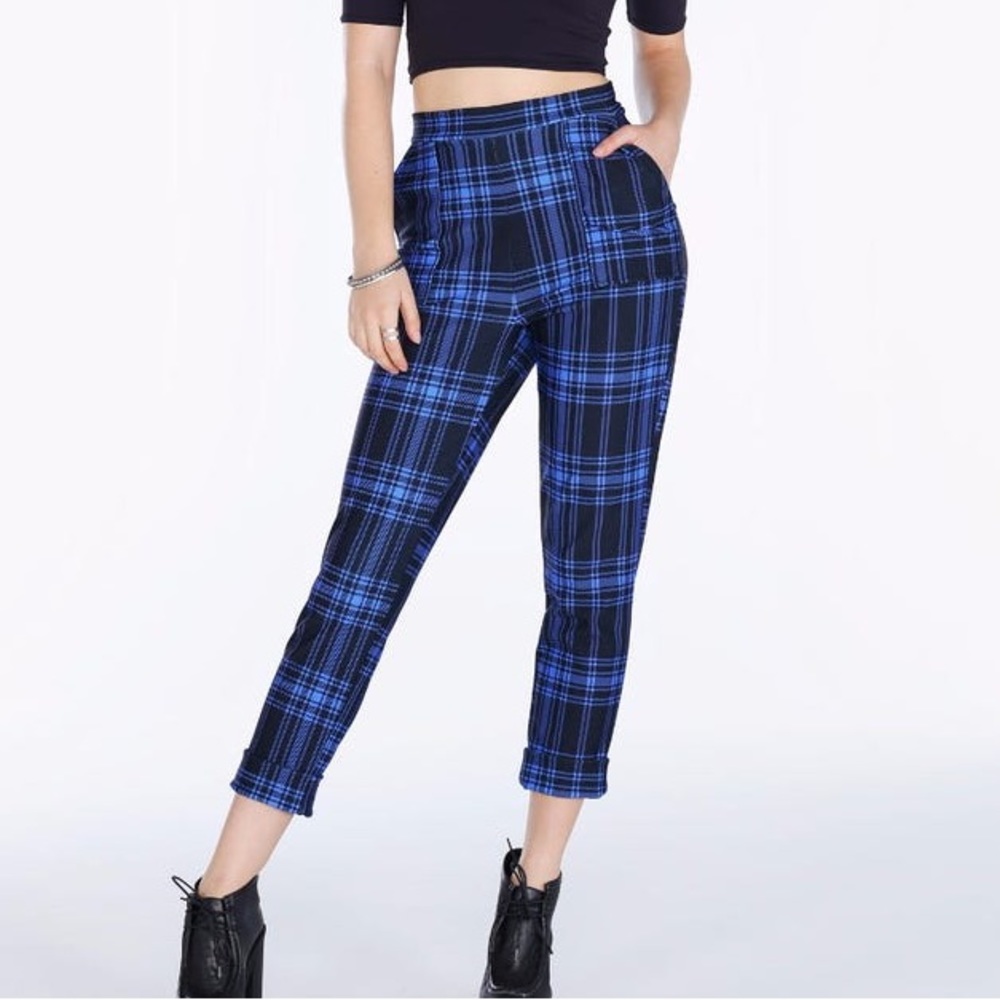 XS Plaid Pant BlackMilk